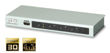 Aten VS-481B 4-portno stikalo HDMI z daljinskim upravljalnikom (4 naprave - 1 prikazovalnik)