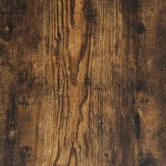 Vidaxl Komoda dimljeni hrast 57x34x76 cm inženirski les