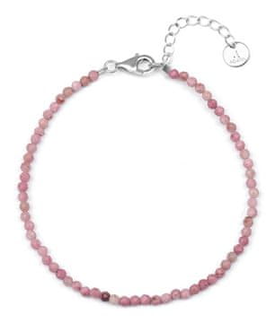 Mineralna zapestnica z rodonitom POL-B01/21L