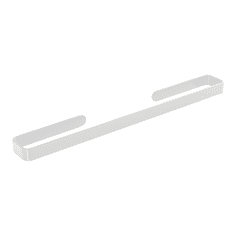 Kapitan Samolepilno držalo za brisače, bela mat, 60 cm