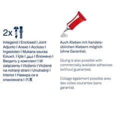 Kela Košara za shranjevanje ALESSIO iz nerjavečega jekla 18/10 črna 26,0x10,5x9,5cm KL-22759