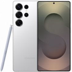 Galaxy S25 Ultra 5G pametni telefon, 12/256GB, titan belo srebrn