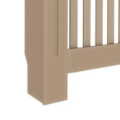 Vidaxl Pokrov za radiator 152x19x81,5 cm MDF