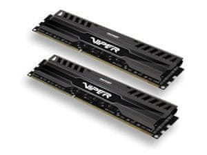 Patriot Pomnilnik Viper3 DDR3 8GB (2x 4GB), 1600MHz, CL9