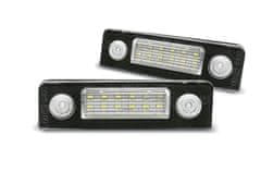 Mstyling LED osvetlitev registrske tablice z ohišjem Škoda Octavia 09- / Roomster 06-10