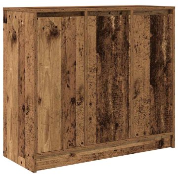 Vidaxl Komoda starinski les 85x34x76 cm inženirski les