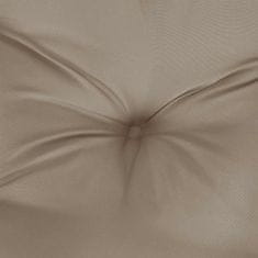 Vidaxl Blazina za vrtno klop taupe 180x(50+50)x7 cm oxford tkanina