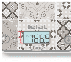 Tefal Optiss digitalna kuhinjska tehtnica, Mozaic (BC50D6V0)