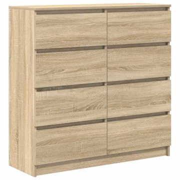 Vidaxl Komoda sonoma hrast 100x35x99 cm inženirski les