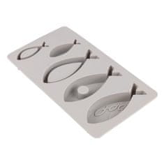 Rayher.	 Silikonski kalup Riba, 5 oblik