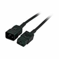 EFB napajalni kabel 220V podaljšek 2,5m C19-C20 črn