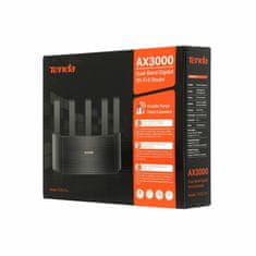 Tenda usmerjevalnik WiFi6 AX 3000Mb Giga Dual-Band TX12L Pro