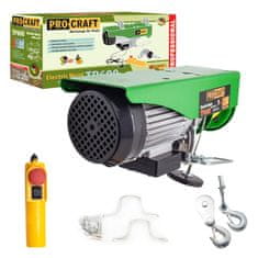 Procraft Električni vrvni vitel | TP600