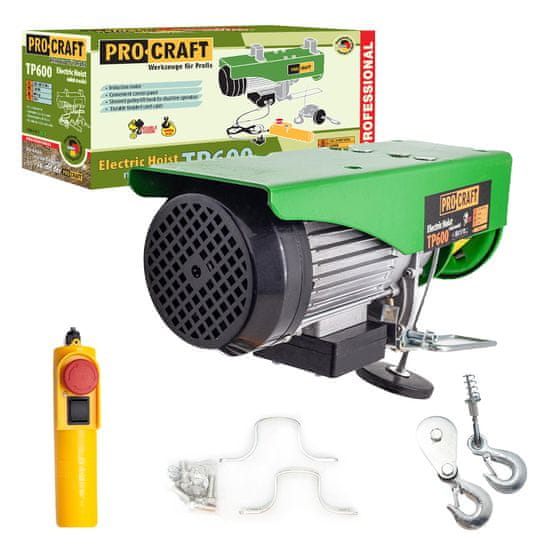 Procraft Električni vrvni vitel | TP600