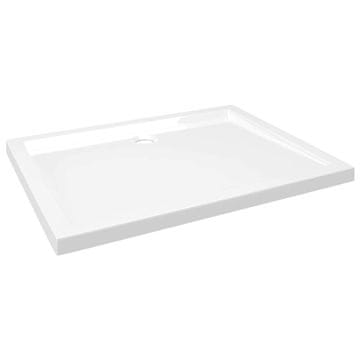 Vidaxl Pravokotna ABS tuš kad 80x100 cm