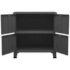 Vidaxl Industrijska omara antracit 75x40x80 cm jeklo