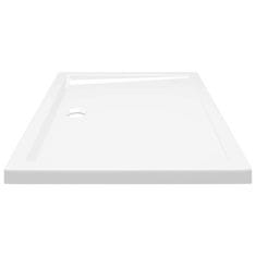Vidaxl Pravokotna ABS tuš kad 80x100 cm