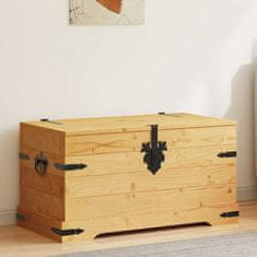 Vidaxl Skrinja za shranjevanje borovina Corona Range 91x49,5x47 cm