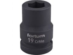 Fortum Vtična glava nenadoma 3/4", 19mm, L 52mm