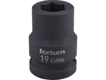 Fortum Vtična glava nenadoma 3/4", 19mm, L 52mm
