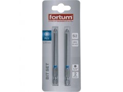 Fortum Križna točka pozidriv, nastavljeno 2ks, PZ 2x90mm, S2