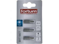 Fortum TORX konica, nastavljeno 3ks, T 27x25mm, S2