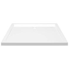 Vidaxl Pravokotna ABS tuš kad 80x100 cm
