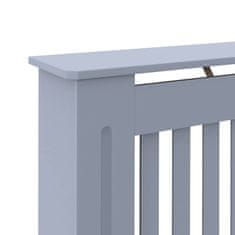 Vidaxl Pokrov za radiator antraciten 112x19x81,5 cm mediapan
