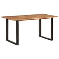 Vidaxl Jedilna miza 154x80x76 cm trden akacijev les