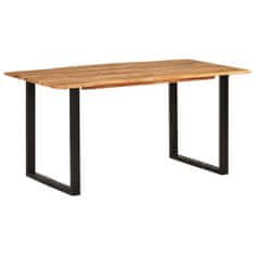Vidaxl Jedilna miza 154x80x76 cm trden akacijev les