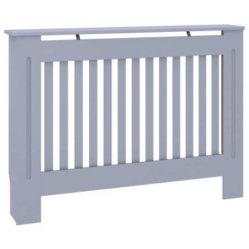 Vidaxl Pokrov za radiator antraciten 112x19x81,5 cm mediapan