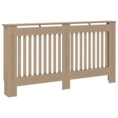 Vidaxl Pokrov za radiator 152x19x81,5 cm MDF