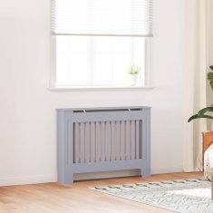Vidaxl Pokrov za radiator antraciten 112x19x81,5 cm mediapan