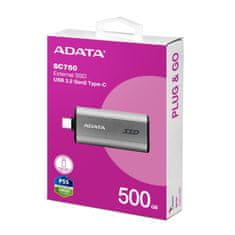 SC750/500GB/SSD/External/Grey/5R