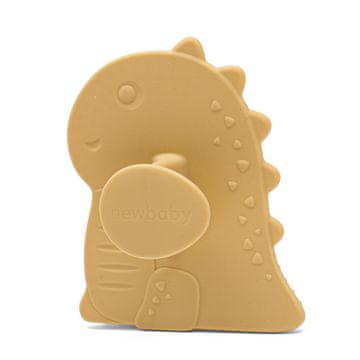 NEW BABY Otroška silikonska krtača za kopanje beige