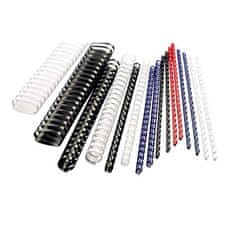 GBC Plastične hrbtne ploščice, 6 mm, rdeče, 100 kosov