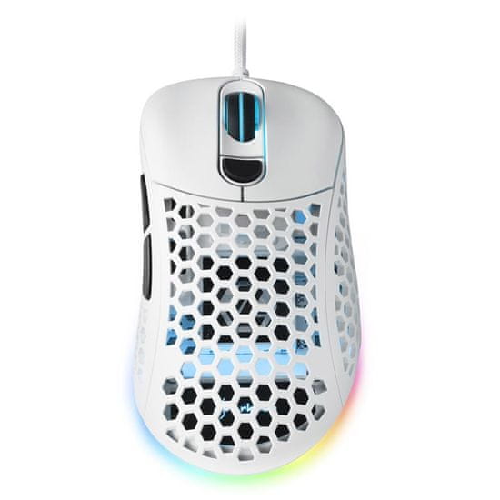 Sharkoon LIGHT² 200 USB optična gaming bela miška