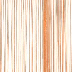 Vidaxl Zavese iz nitk 2 kosa 140x250 cm oranžne barve
