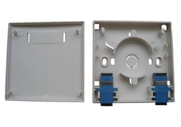 XtendLan Vtičnica, za 2x SC adapter (brez SC adapterjev), 86x86mm