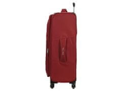 Joummabags Tekstilni potovalni kovček ROLL ROAD ROYCE Red, 76x48x29cm, 93L, 5019324 (velik)