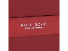 Joummabags Tekstilni potovalni kovček ROLL ROAD ROYCE Red, 76x48x29cm, 93L, 5019324 (velik)