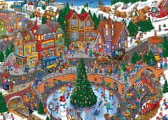 Grafika Puzzle Božična zmeda 500 kosov