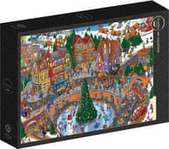 Grafika Puzzle Božična zmeda 500 kosov