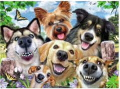 Ravensburger Pes selfie puzzle 500 kosov