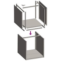 Vidaxl Stojalo za drva olivno zelena 40x40x40 cm hladno valjano jeklo