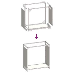 Vidaxl Stojalo za drva olivno zelena 60x28x65 cm hladno valjano jeklo