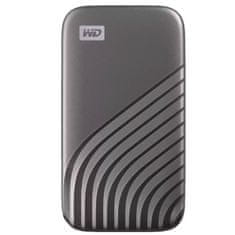 WD MyPassport 4TB USB-C (WDBAGF0040BGY-WESN) 2,5" siv zunanji SSD disk