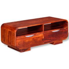 Vidaxl Klubska mizica trden palisander 90x40x35 cm