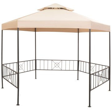 Vidaxl Vrtni paviljon 323x275x265 cm