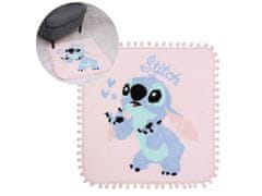 Disney DISNEY Stitch Kvadratna preproga, roza, nedrseča 60x60cm 